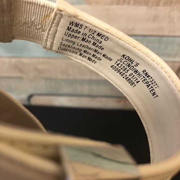 EUC Jennifer Lopez Beautiful White Classy Heels - Picture 6 of 7